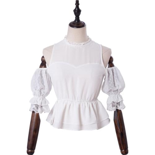 Guibaimao Peplum Blouses
