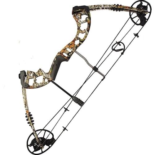 1 Set Of Junxing M125 Composite Bow Archery Camouflage Aviation Aluminum, With 30-70lbs Adjustable Draw Weight Hunting Bow