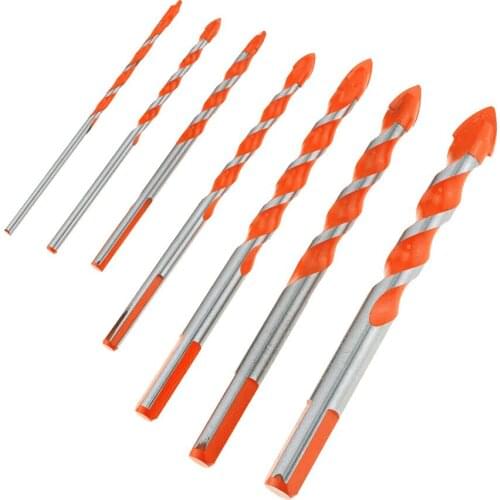 1 Box 3-12mm Triangle Handle Alloy Multifunctional Drill BitsBlade Diameter for Electric Drill functional
