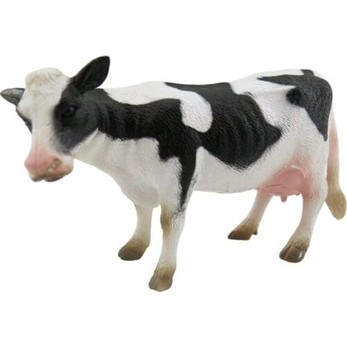 Dairy Cattle Simulation Dolls Animal World Wildlife Animal Model Toys 2021