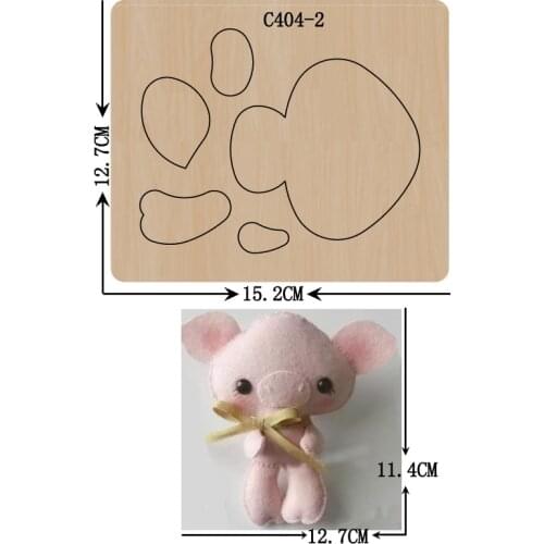 New Wooden die Scrapbooking C404-2 Cutting Dies