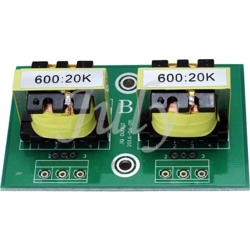 Permalloy 600: 20k audio isolation transformer, balanced unbalanced conversion audio transformer, inductance 2.5H+2.5H: 85H+85H