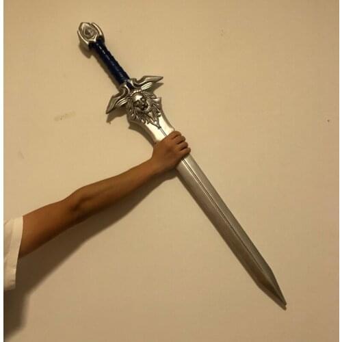 PU Material 103cm Length Stormwind King Llane Wrynn US Lion Sword Props Sword Cosplay Costume