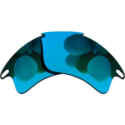 Polarized Sunglasses Replacement Lenses for-Fast Jacket XL Frame -Sky Blue