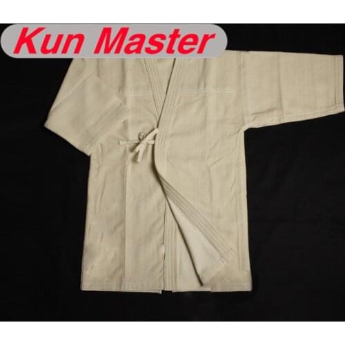 Kendo Martial Arts Uniform,Natural color Cotten Kendogi,Japanese Traditional Kendogi , Kendo coat