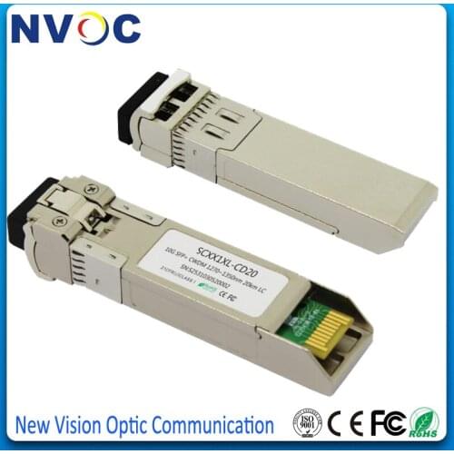 10G CWDM SFP+ 1590nm,1610nm,LC,16dB DFB,20KM,Dual LC,DDM,10G CWDM-SFP-LR CWDM SFP+ Transceiver Module