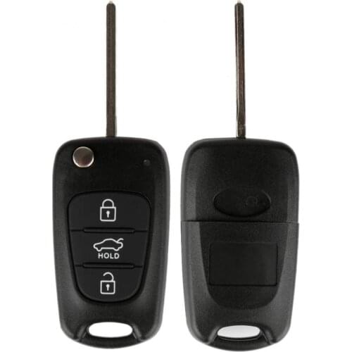 2021 Car Remote Buttons Key Shell 3 Buttons Replacement Key Shell For KIA Rondo Sportage Soul Rio S161C