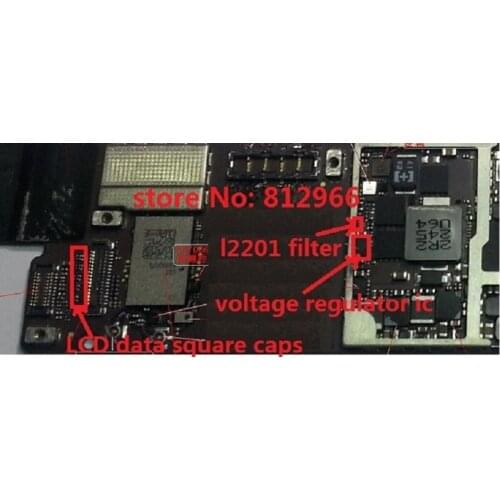 30sets/lot(90PCS/LOT, no image repair parts For iPad mini lcd voltage regulator ic filter and square caps diplexer filter