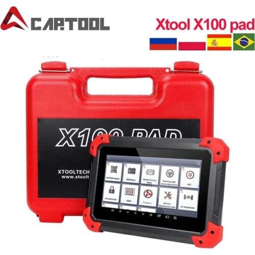 XTOOL X100 PAD Key Programmer OBD2 Diagnostic Scanner Automotive Code Reader Multi-Language with EEPORM Update online