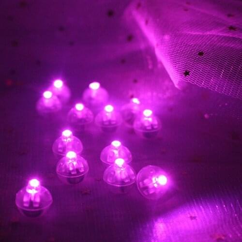 Round Ball Tumbler LED Balloon Lights Mini Flash Luminous Lamps for Lantern Bar Christmas Wedding Party Decoration