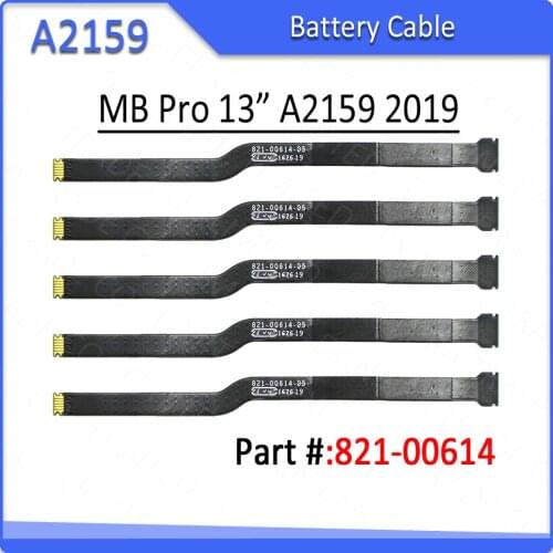 Genuine New for Apple MacBook Pro Retina 13” A2159 A2171 Battery Logic Board Flex Cable EMC 3301 2019 Year