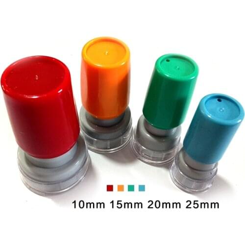 Custom self inking stampers for name signing and scrapbooking stamps