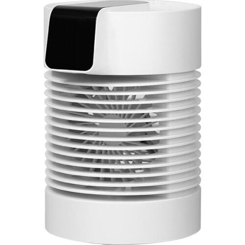 Mini Portable Air Conditioner Fan Multi-function Humidifier Purifier Usb Desktop Air Cooler Fan With 500ml Water Tank Home#db4