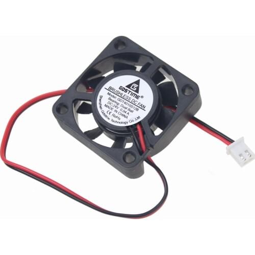 Gdstime 1 Pcs DC 24V Ball Bearing 40x40x10mm 4010 9 Blade 4cm Computer Case Cooling Fan 40mm x 10mm For 3D Printer Cooler