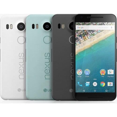 Original LG Nexus 5X H791 H790 4g lte android 6.0 cellphone 5.2''inch 12MP 16/32GB ROM 2GB RAM Fingerprint LTE mobile Smartphone