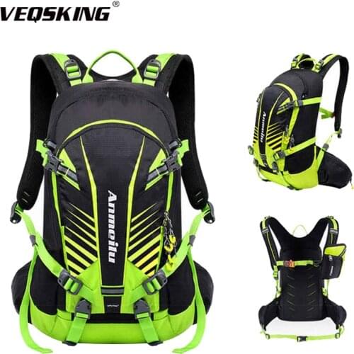 20L Waterproof Climbing Backpack With Rain Cover,Travel Hiking Cycling Backpacks For Men Women,Anmeilu Hunting Camping Rucksack