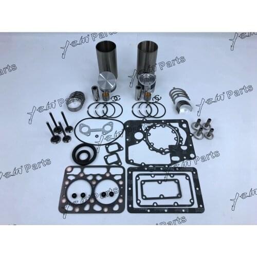 ZB600 engine overhaul kit piston ring bearing gasket kit for KUBOTA
