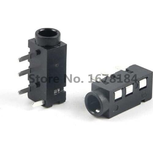 1000PCS DIP PJ320A 3.5MM Headphone Audio Socket PJ-320A PJ320 PJ-320 4 pins Audio interface