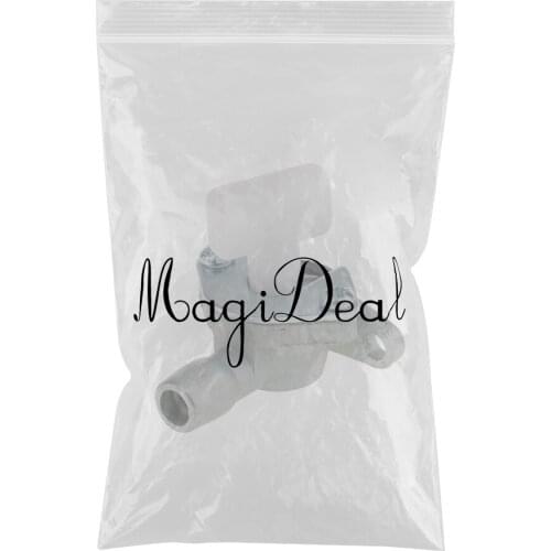 2PCS Fuel Gas Petcock Valve Switch Pump for 49cc 2 Stroke Engine Mini Motor Motorized Bicycle Bike - Silver