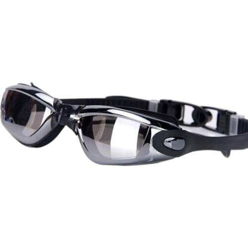 2018 High-Definition Beautiful Unisex Practical Non-toxic Tasteless Silicone Earplugs Plating New Swimming Goggles