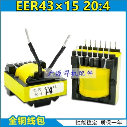 5pcs Inverter Welding Machine High Frequency Mid Plate Transformer Eer43 Eer42 * 15 20: 4 Repair Parts All Copper