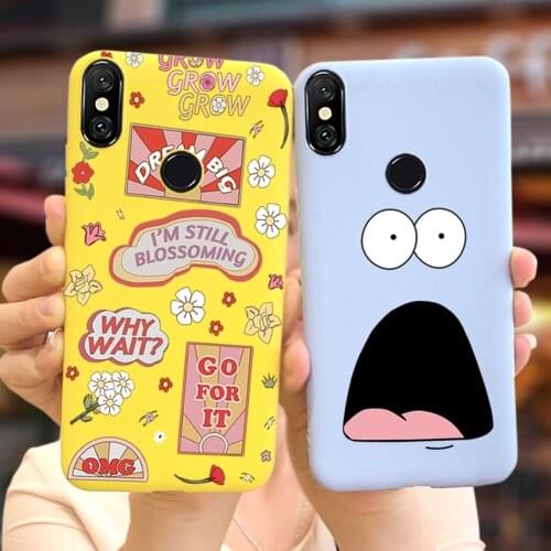 For Xiaomi Redmi 6 Pro Case Note6 Pro Cute Cartoon Cover For Xiaomi Redmi Note 6 Pro 6Pro Note6 Phone Cases Soft TPU Slim Fundas
