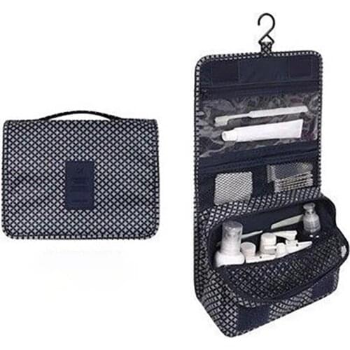 Cosmetic Bag Travel Hanging Toiletry kit Storage Makeup Organizer Collapsible Make Up Pouch 2021 New Woman Men Hook Shower Bags