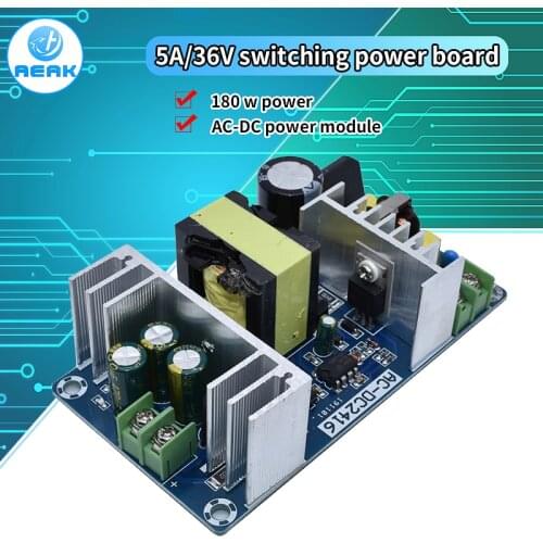 36V 5A Power Supply Module AC-DC Switching Power Supply Module Board AC 100V-240V to DC 36V Switched-mode Power Supply