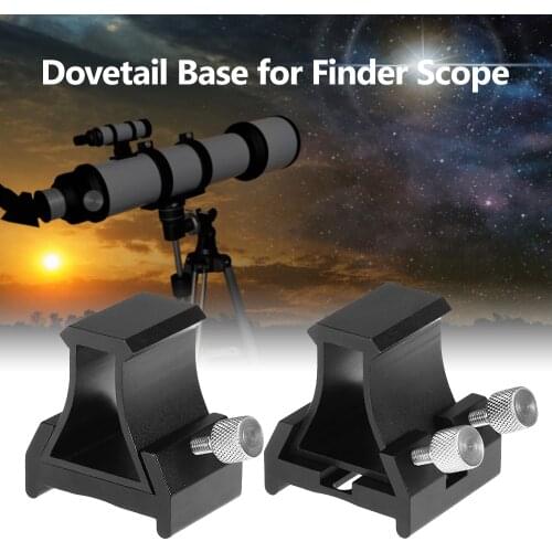 Finderscope Mounting Dovetail Base Finder Scope Mount Finder Scope Bracket Fixed Slot Optical Telescope Universal Accessory