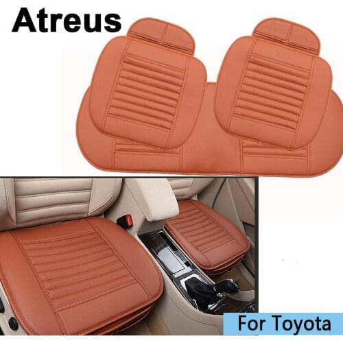 Atreus Car-Styling Four Seasons Leather Car Seat Cover For Toyota Corolla Avensis RAV4 Yaris Auris Hilux Prius verso Accessories
