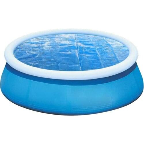 Pool Cover Round Solar Swimming Pool Tub Cover 6 feet Outdoor Bubble Blanket Accessories Dustproof Floor Rain Cloth Mat Cover LB