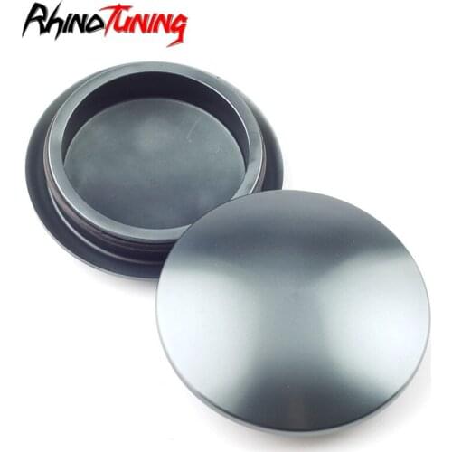 1pc 69mm 56mm Wheel Center Hubcaps Hood Cover Laser Gun gray Alloy Suitable for Audi Car rims Auto Styling