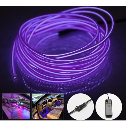Neon Light El Led LED StripRGB Neon Wire Under Car Flexible Soft Tube Lights Christmas Sign Anime/Body Woman/Rooms Rope Light
