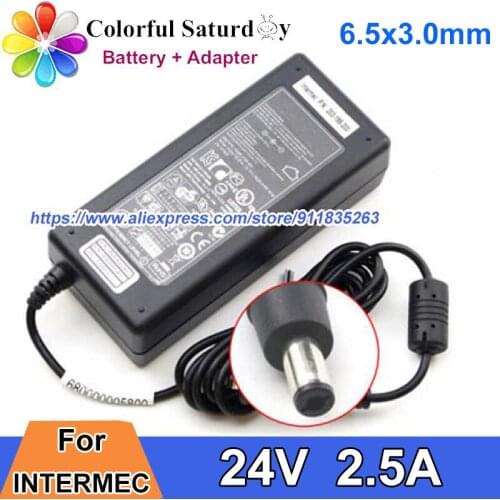 Original For INTERMEC FSP060-RAA 24V 2.5A 6.5x3.0mm Switching Power Adapter For INTERMEC PC43D PRINTER Charger 60W