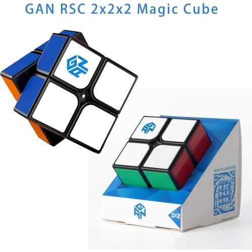 Origainal Gan RSC 2x2x2 Magic Cube 2x2x2 Cubes Speed Professional Puzzle Cubes Stickerless GAN 2x2 Cubo Magic Toys For Kids