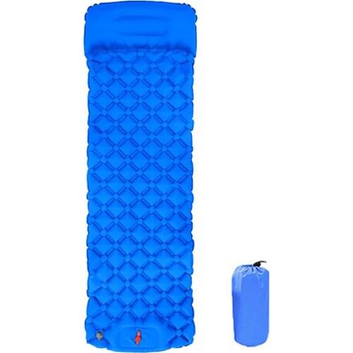 Camping Sleeping Pad Mat Ultralight Inflatable Matress In Tent Folding Bed Portable Travel Hiking Trekking Air Mat Outdoor