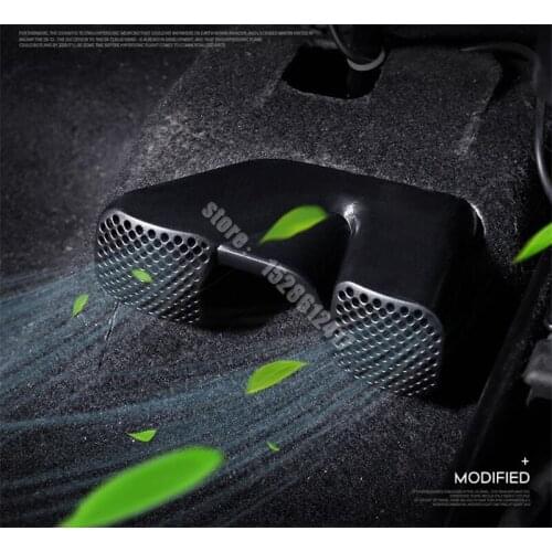 ABS rear exhaust vent protective cover under seat air vent protective cover for Nissan X-Trail T32 2014-2021 Car styling