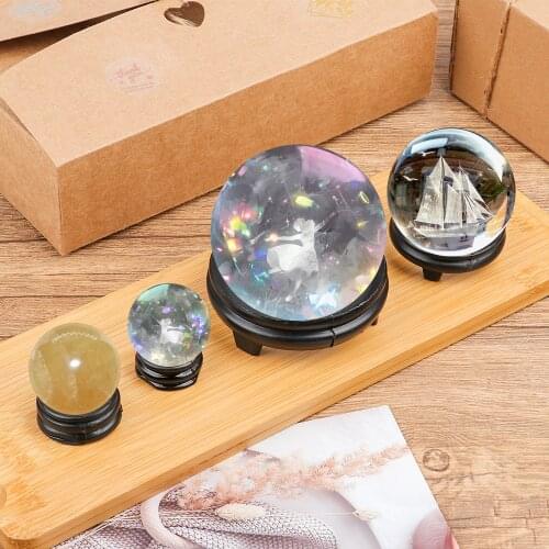 Wooden Holder Carving Home Decoration Sculpture Crafts Pedestal Stand Ostrich Egg Tray Crystal Ball Display Base