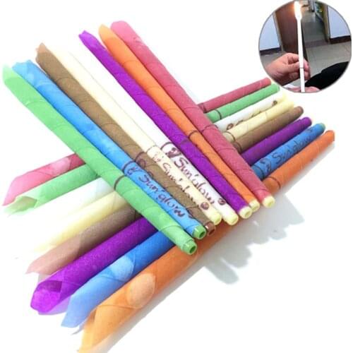 10pcs/pack Ear Cleaner Wax Candle Removal Health Care Hollow Candles Set Massage Rest