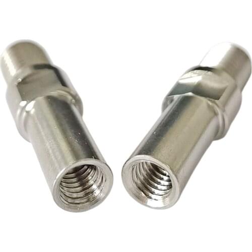 2Pack Titanium Alloy Bike V Brake Boss Cantilever Post Mount Screws Bolts M8 1.25mm Ultralight Bike Accessories