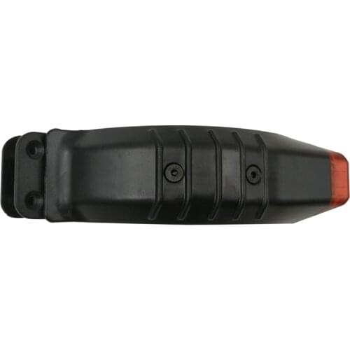 5.5Inch Rear Wheel Brake Mudguard Frame with Tail Light, Scooter Replacement Parts for Electric Scooter Accessories