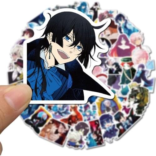 50PCS The Case Study of Vanitas Cosplay Vanitas Noe Archiviste Jeanne Dominique De Sade Anime Waterproof PVC Stickers Kids Gifts