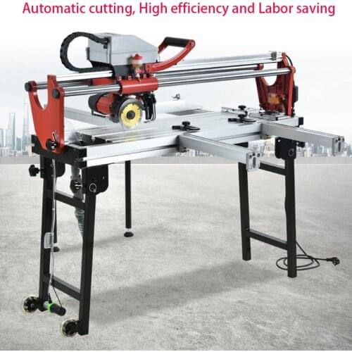 80CM Full automatic Universal Large Electric table tile cutting machine Multifunctional dust-free ceramic tile cutter 45 degree