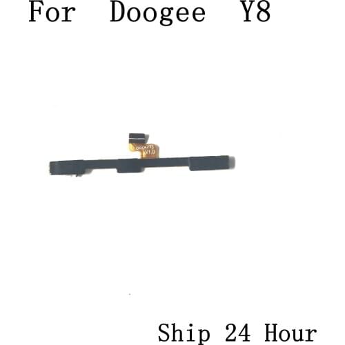 Doogee Y8 Used Power On Off Button+Volume Key Flex Cable FPC For Doogee Y8 Repair Fixing Part Replacement Free Shipping