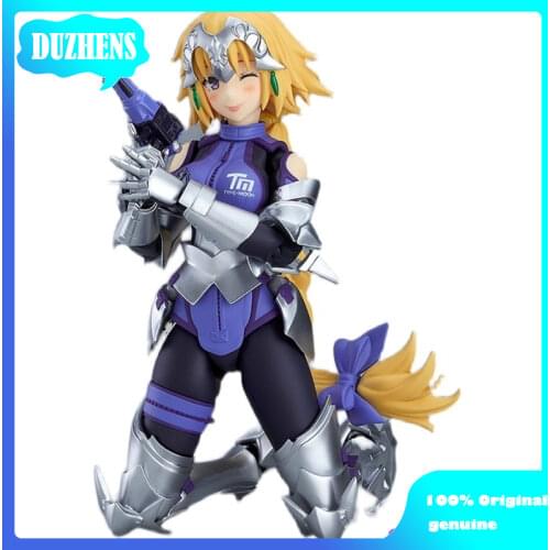 100% Original genuine Fate Grand Order Jeanne d'Arc Racing girl figma PVC Action Figure Anime Figure Model Toys Figure Doll Gift