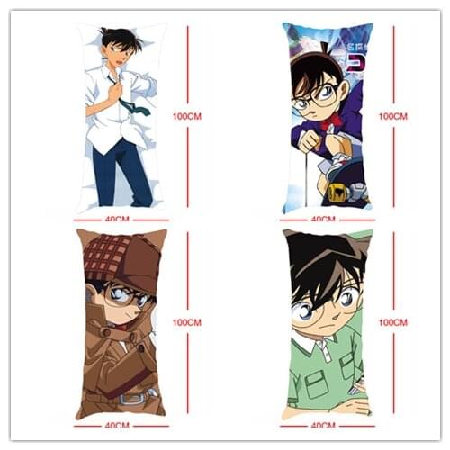 IVYYE Detective Conan Anime Customized Pillow Case Home Bedroom Pillows Cover Cartoon Decorative Pillowcase Unisex New