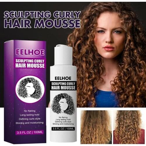Curl Boost Cream Sculpting Curly Hair Mousse Curly Hair Styling Mousse Curl Mousse Curly Hair Products Creme Para Cabelo Rizos