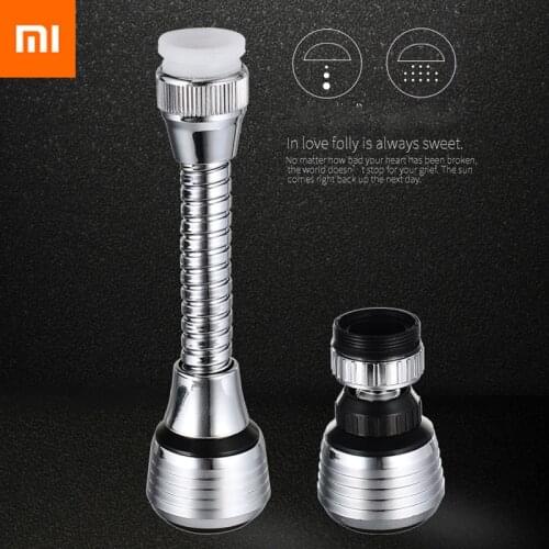 Xiaomi kitchen faucet shower 2 modes adjustable converter, extended foam shower, 360 rotary converter, universal joint faucet