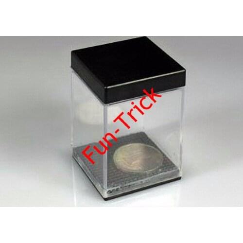 Coin Appear in Crystal Box -- Magic Trick , Coin & Money Magic