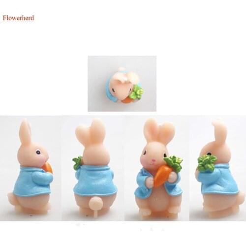 Easter Lovely Rabbit with Carrot Shape 3D Silicone Cake Mold DIY Chocolate Biscuit Mold Fondant Cake Decorating Tools
